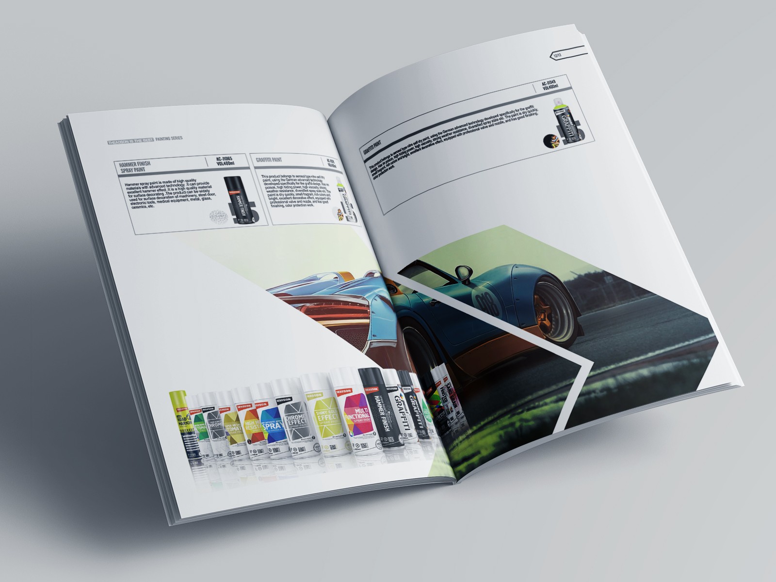 畫冊設計，彩頁設計