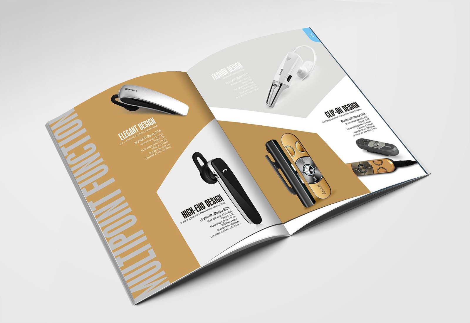 畫冊設計，彩頁設計