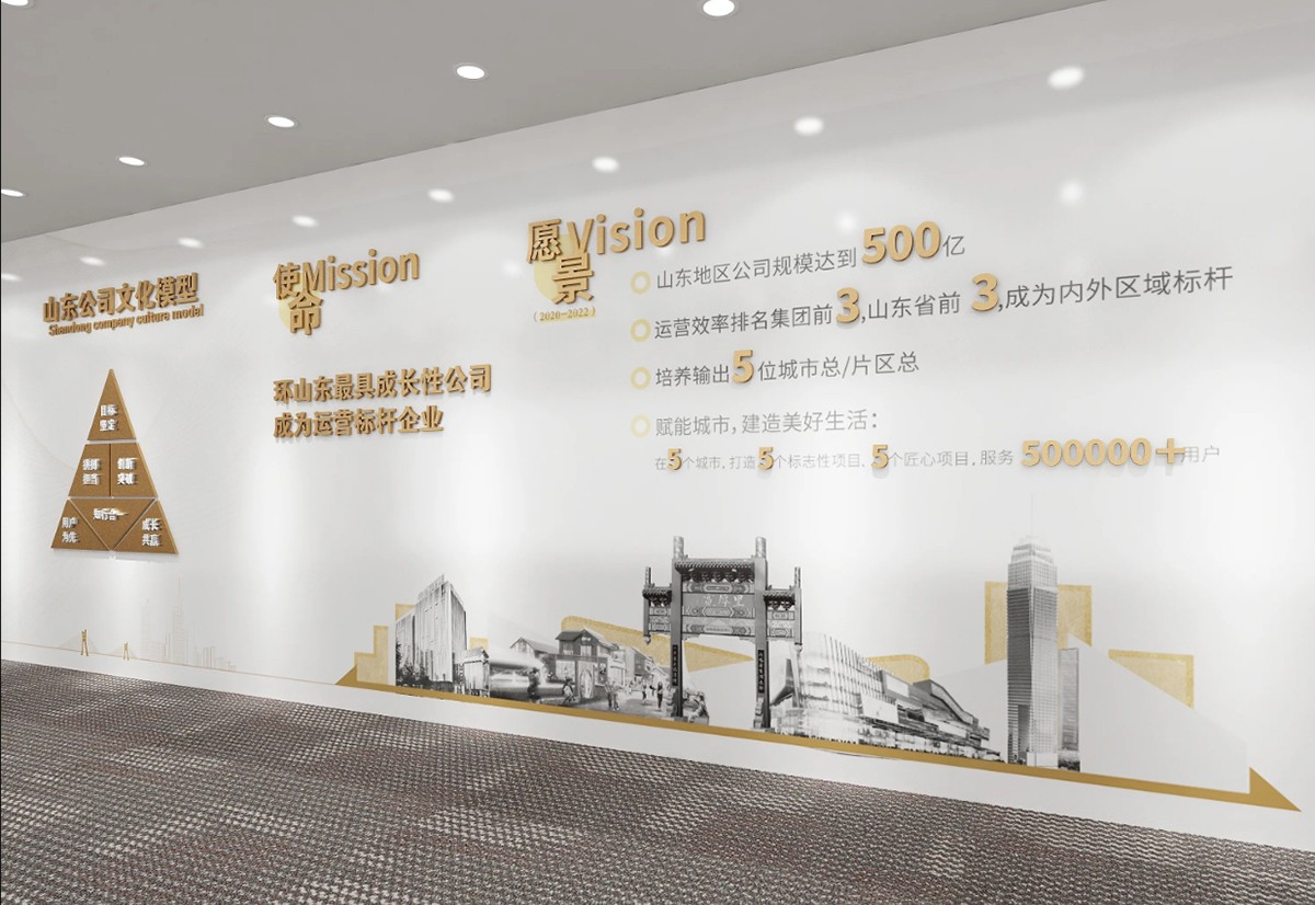 企業文化牆設計