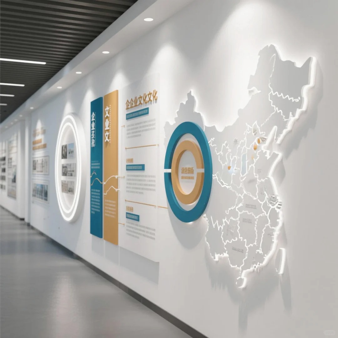 展廳文化牆設計