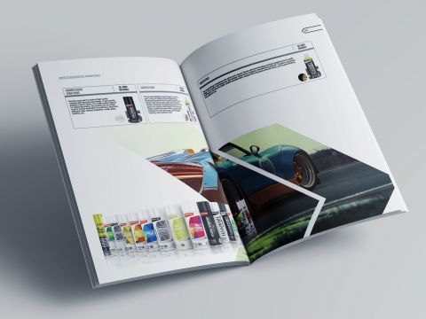 畫冊設計，彩頁設計